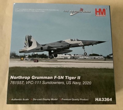 Hobbymaster 1:72 Northrop Grumman F-5N Tiger II Sundowners, US Navy, 2020 HA3364