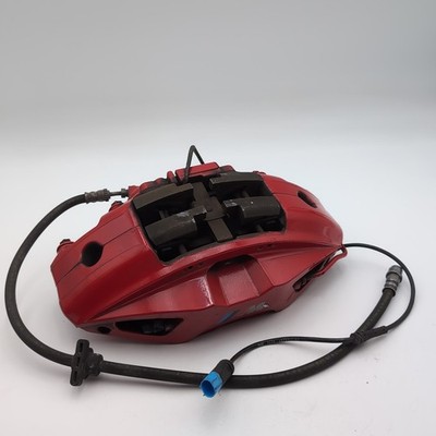 2021 2022 2023 2024 BMW X3 M Sport Front Left Brake Caliper Red OEM 6897335