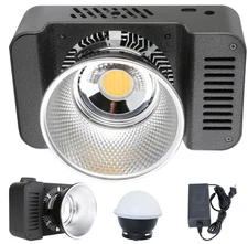 100W LED COB Video Light 2700k-7500K Studio Photography Light Spotlight Lamp