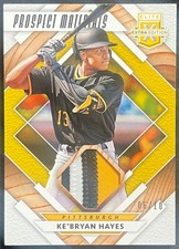 2020Elite Extra Edition Prospect Materials Ke'Bryan Hayes #PM-KH Black #/10