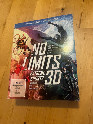 No Limits Box Set 3D Blu Rays / Extreme Sports / English Audio / Region Free