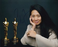 CHLOE ZHAO signed autograph 20x25cm HAMNET in person autograph NOMADLAND COA