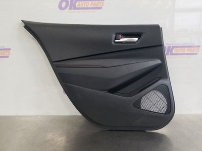 24 2024 TOYOTA COROLLA SE SEDAN REAR DOOR TRIM PANEL BLACK LEFT