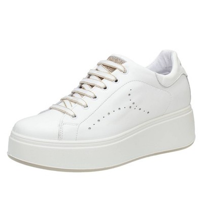 Igi & Co Ally - Plateau Sneaker Leder weiß - Größe 40 [25cm] Schuhe