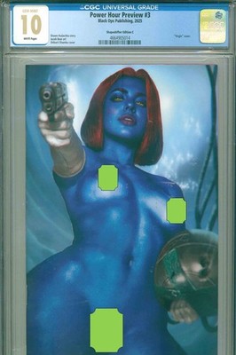 2025 Mystique Raven Power Hour Preview #3 Shapeshifter Edition C Cover CGC 10
