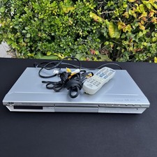 JVC XV-NP1SL DVD Player Silver Progressive Scan Memory Card Remote AV Cables