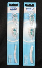 Oral-B Battery Powered Replacement Brush Heads, Deep Clean 2-pkgs, 4 Total NEW