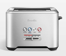 Breville A Bit More 2-Slice Toaster in Brushe...