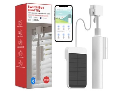 SwitchBot Blind Tilt - Smarte elektrische Jalousiesteuerung Weiß