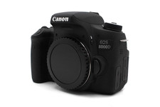 Canon EOS 8000D Black Camera Body APS-C 24.2MP 19-Point All Cross-Type AF