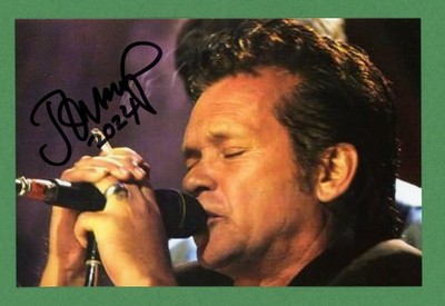 John Mellencamp Singer-Songwriter Jack & Diane 13 Grammy Signed 4x6 Photo E28304