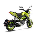 Pot d'échappement SBK LV-10 en acier inoxydable pour booster le bruit de la Benelli TNT 135