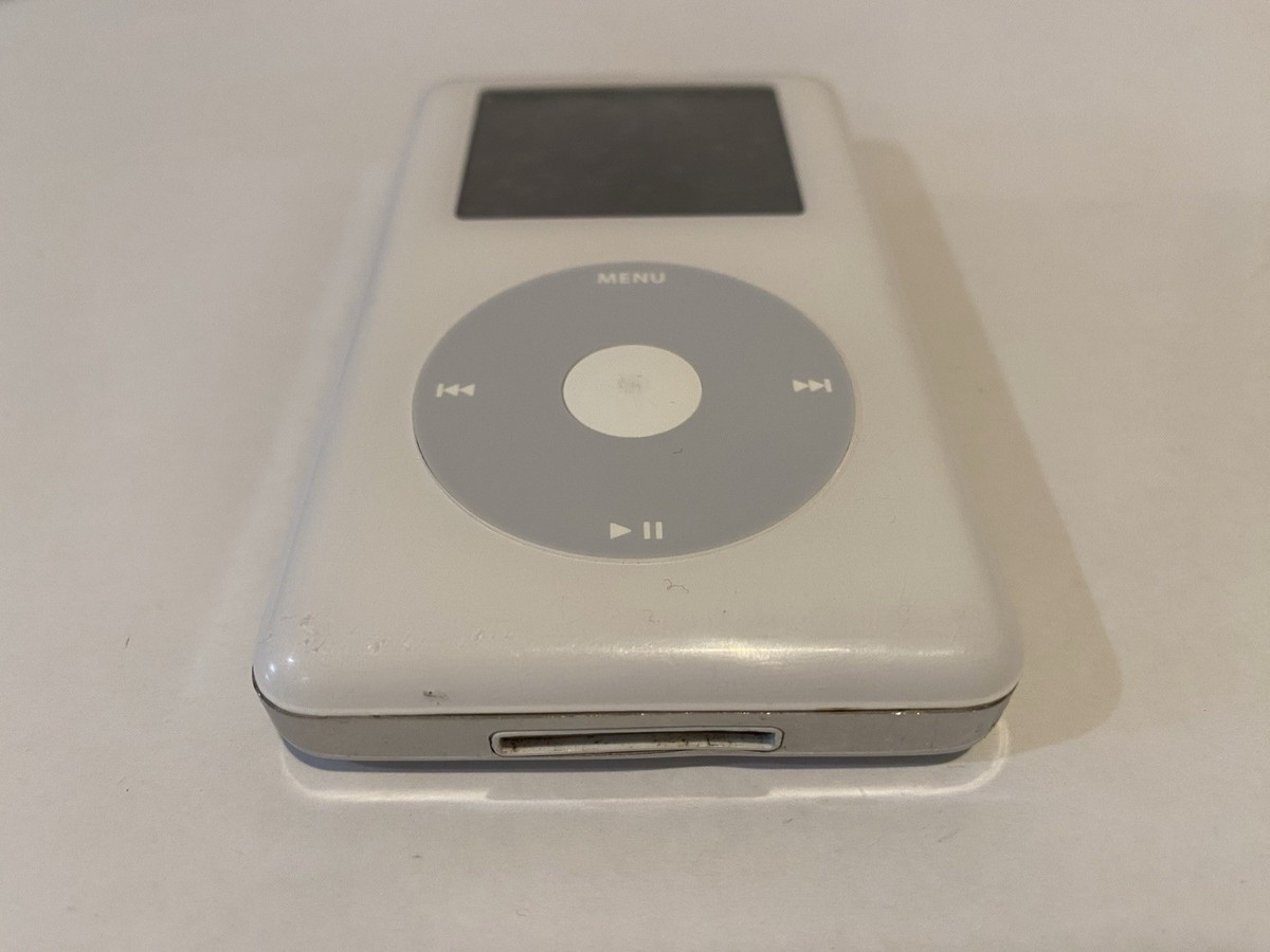 Apple iPod classic 4th Generation White (20 GB) Works Great | eBay