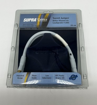 Supra Cables Sword Lautsprecher Jumper 28 cm (1 Paar)