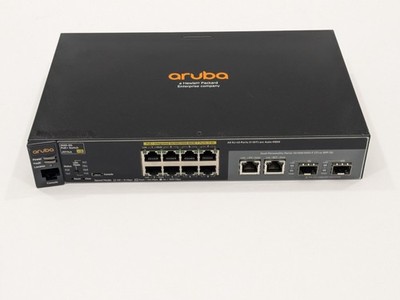 HPE Aruba 2530F 8G PoE+ 2SFP (J9774A) 8 Port Layer 2 Managed Switch - No Adapter