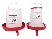 Hen's Choice - 2.1 Gallon Chicken Waterer  11lb Chicken Feeder Combo Set