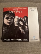 The Lost Boys Laserdisc 1987 Corey Haim Feldman Gertz Kiefer Horror Cult Classic