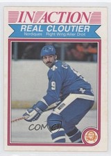 1982-83 O-Pee-Chee In Action Real Cloutier #280 m5x