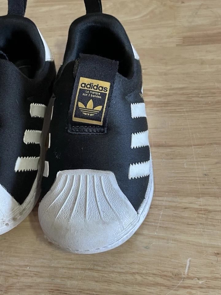 Adidas Superstar 360 I S82711 Infant Toddler Baby Girls Boys Shoes Sz 7.5K - Image 3 of 4