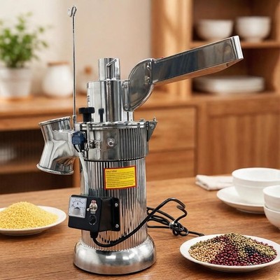 110V Automatic Continuous Hammer Mill Grinder Pulverizer DF-20
