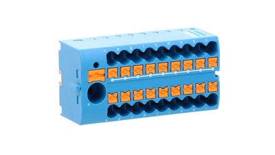 4055626391861 Blok rozdzielczy PTFIX 6/18X2,5-NS35A BU, niebieskie złącze przemy