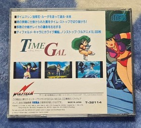  Rare Mega Drive CD Software Mega CD TIME GAL