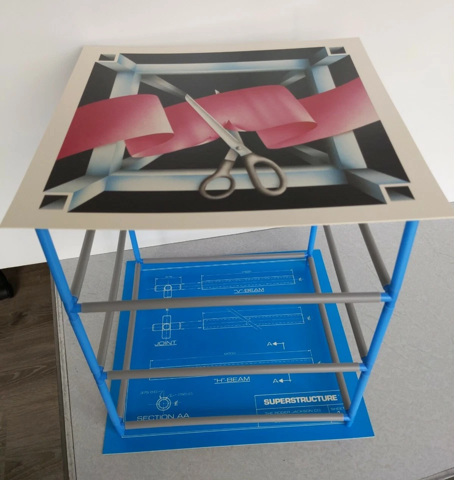 SUPERSTRUCTURE Construction Board Game Coolsville 1986 3D Building Complete - Image 3 of 4