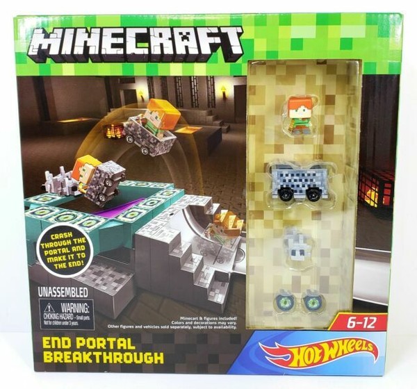 minecraft hot wheels set