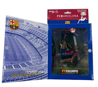スポーツ FT CHAMPS RONALDINHO 10  RAUL 7 Ronaldinho 10 Barcelona 2007 2008 FT Champs series WM rare