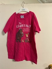 The Gruffalo  Hot Pink T Shirt Size 10