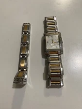 ESQ BY MOVADO E5079 SWISS QUARTZ MOVEMENT Stainless Steel Watch and bracelet