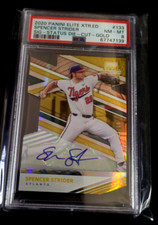 Spencer Strider 2020 Panini Elite Extra Edition Aspirations gold #d /10 🔥🔥