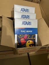 Pac-Man Atari 5200 (1982) Factory Box 3 Games. NOS. GENUINE / MINT/ Free Gift✅ image