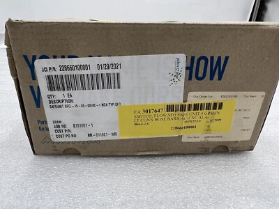 #ad John Crane SFP 15 00 Safeunit Water Flow amp; Pressure Control Monitoring STK 3376 $375.00