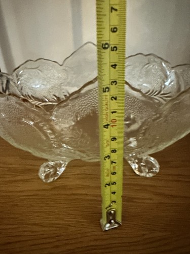 Jeannette Glass, Lombardi Footed Bowl, Vintage 1950's - Picture 11 of 11