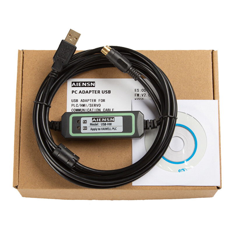 USB-HW for Haiwell C/T/N/E/S/H Series PLC Programming Cable Data