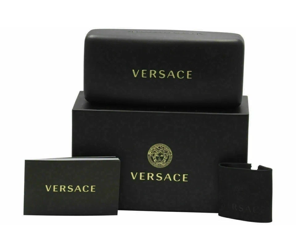 Nuevas gafas de sol Versace VE4348 52697I oro tortuga Medusa 57 mm ojo de gato Foto 2 de 2