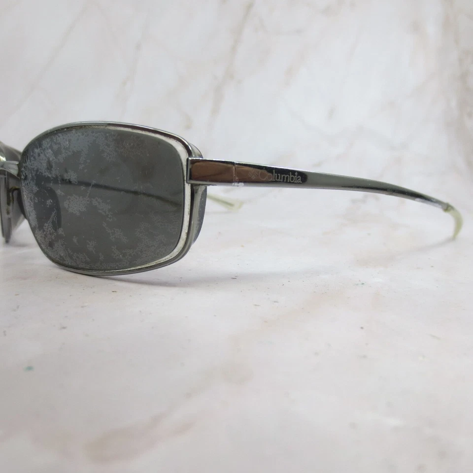 Gafas de sol Columbia Cloud marco 1000-C05 para hombre plateado borde completo rectangular 58-17-125 Foto 2 de 4