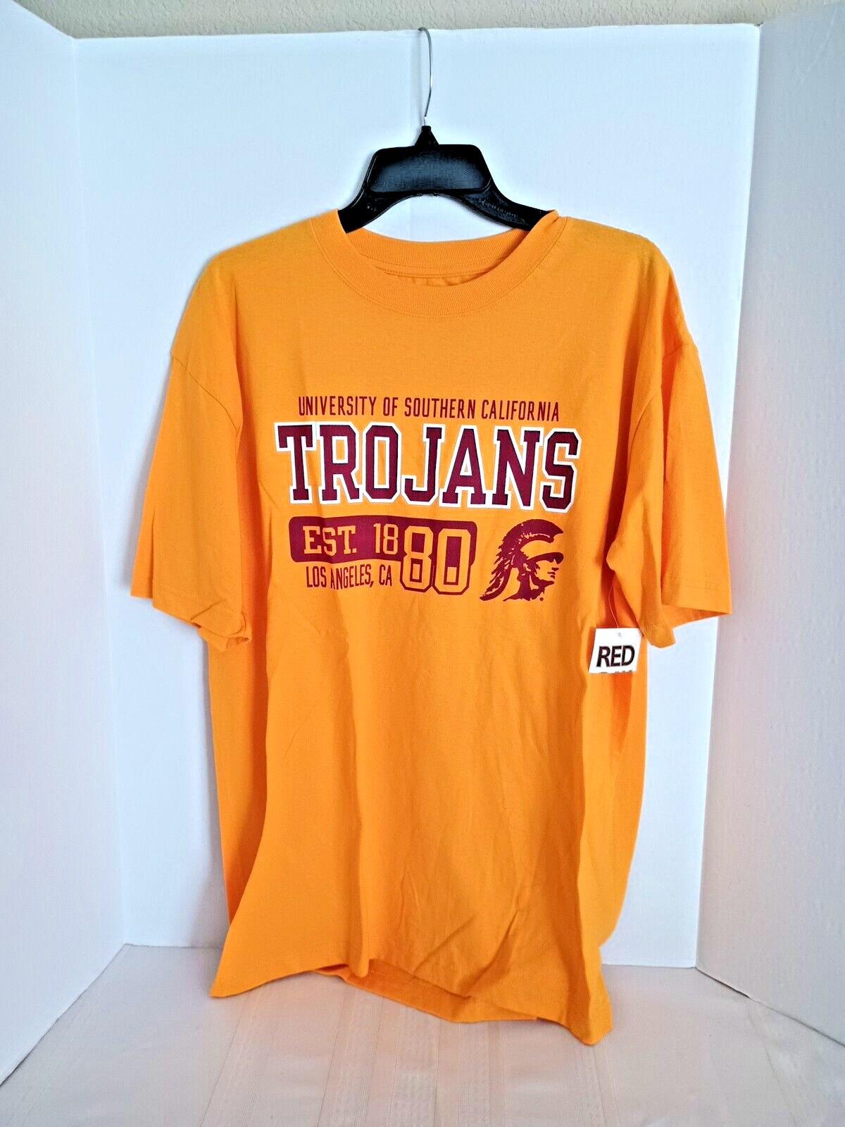 Nuova con etichetta (altra) T shirt USC uomo L (spedizione gratuita)