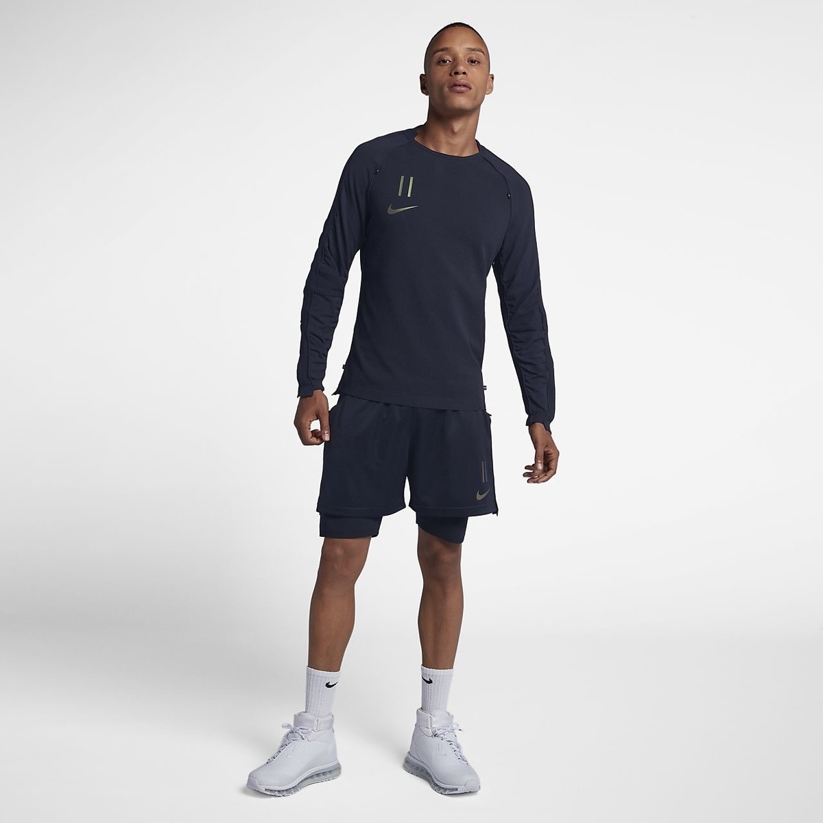 Nike kim jones 黒 長袖ウェア ジッパー付き