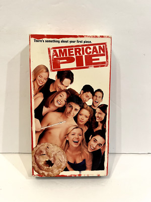 American Pie VHS 1999 Video Tape Jason Biggs Seann William Scott Eugene Levy VTG