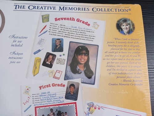 Creative Memories School Days 12x12 original size set 15 pg scrapbook NEW - Picture 4 of 11