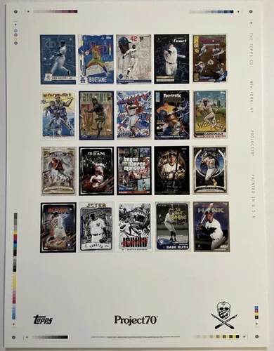 Topps Project 70 The Shoe Surgeon Gold Stamped Limited 18X24 Poster