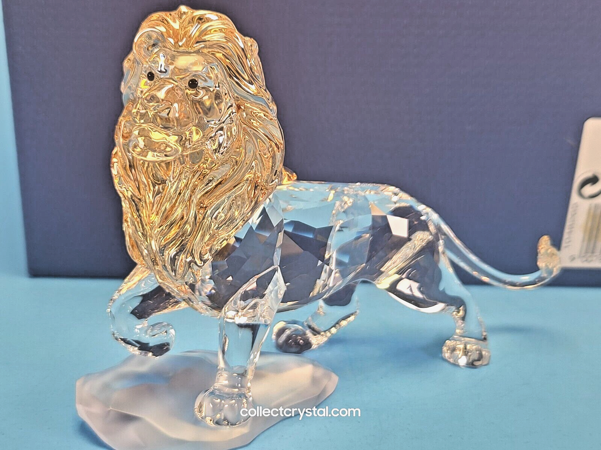 SWAROVSKIクリスタルフィギュアThe Lion King Mufasa Swarovski The Lion King Mufasa Crystal Figurine – Day's Jewelers