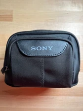 Sony Camera Soft Carry Case Shoulder Strap LCS-VA15 Handy Cam Pockets - NEW