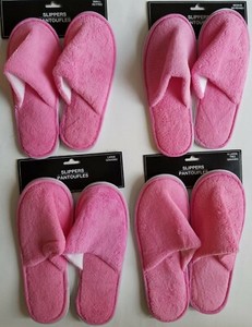 ladies pink slippers