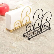 Tissue Holder Vertical Napkin Dispenser Paper Towel Container Storage Rack