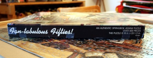Vintage Springbok 1983 Fan-tabulous Fifties! 500 pc Jigsaw Puzzle Complete - Picture 5 of 8
