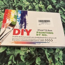 Painting by Numbers Large Canvas Painting Set, Beach Scene Boat SY1122