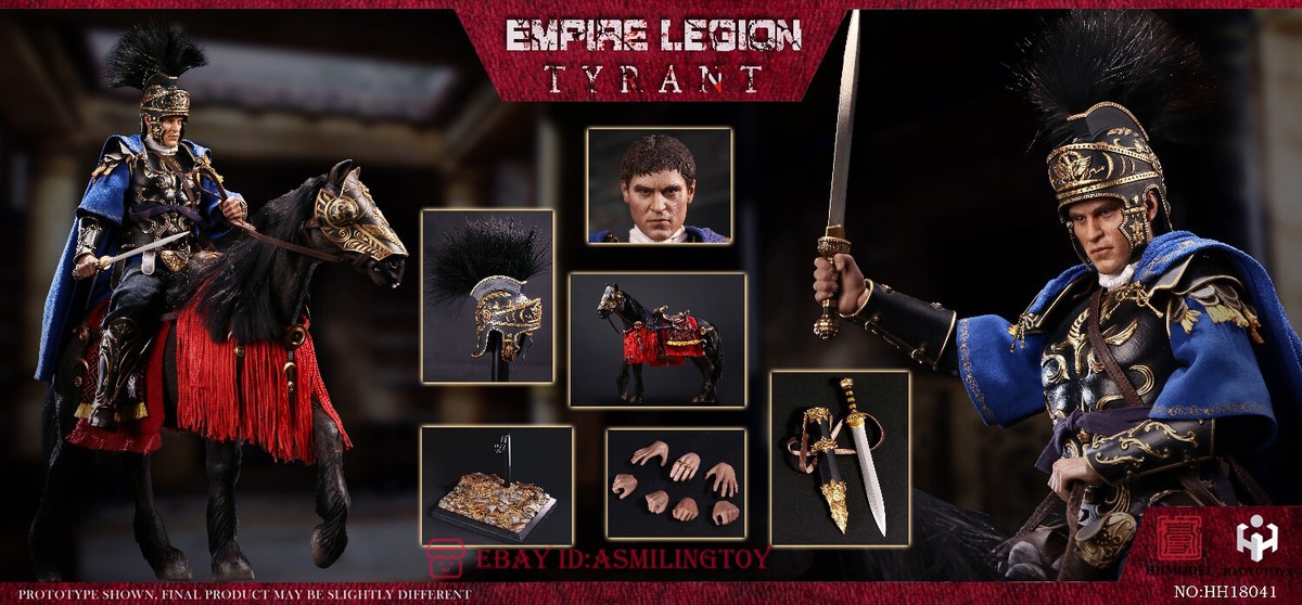 HHmodel & HaoYuTOYS HH18041 フィギュア+ 戦馬 1/6 HHmodel x HaoYuTOYS HH18041 Imperial Legion Tyrant Horse Set